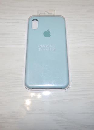 Чехол silicone case для iphone xs / x