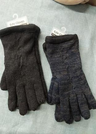 Перчатки мужские тёплые