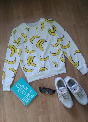 Модный свитшот с бананами