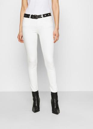 Mavi adriana - джинси skinny fit - білий
