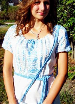 Платье вышиванка. украинное платье.