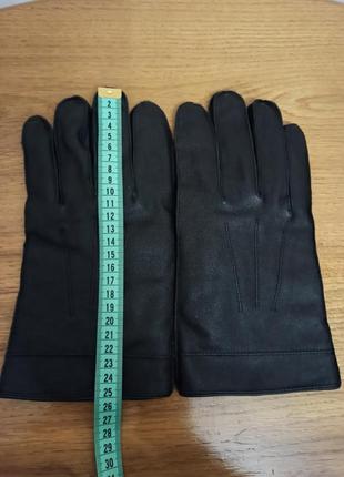 Кожаные мужские перчатки george