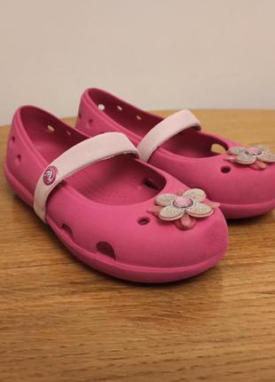 Балетки аквашузы crocs c 11