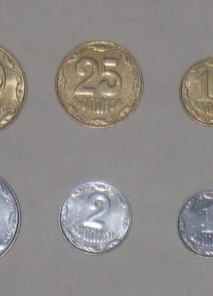 Монети України (2010) - 6 шт.