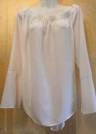 Блуза с открытыми плечами, размер 52