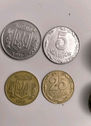 Монети Україна 1992 рік