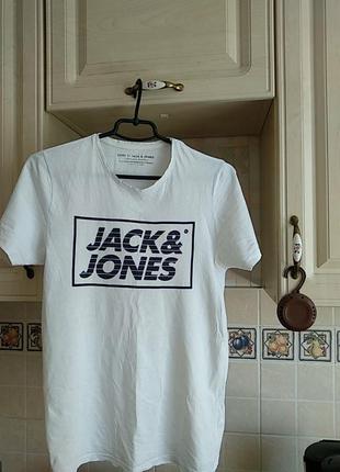 Брендовая футболка фирмы jack jones.оригинал.s-ка.