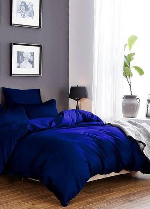 Постельное белье cottontwill "solid colors” темно синий