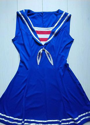 Игровое карнавальное платье морячки l