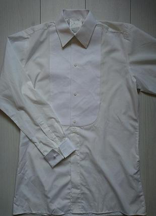 Біла сорочка рубашка на довгий рукав
