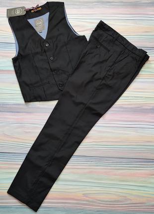 Черный комплект - жилет и брюки cool club р. 152