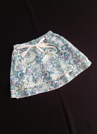 Легкая юбка lulu castagnette (франция) на 5-6 лет (размер 110-...