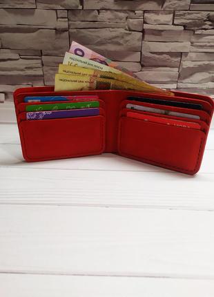 Жіночий шкіряний портмоне, гаманець