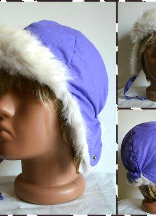 Hufa ® детская теплая шапка-ушанка размер 53