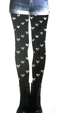 Колготки фантазийные disney x primark fashion tights большого...