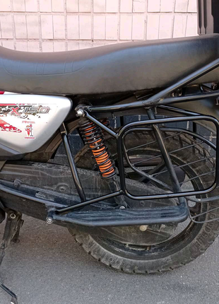 Багажная система боковые рамки для мотоцикла bajaj boxer