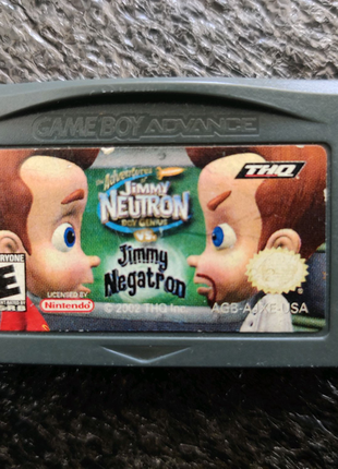 Adventures Of Jimmy Neutron Megatron Nintendo Gameboy Advance GBA