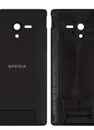 Задняя крышка для Sony C6502 Xperia ZL L35h/C6503/C6506, черна...