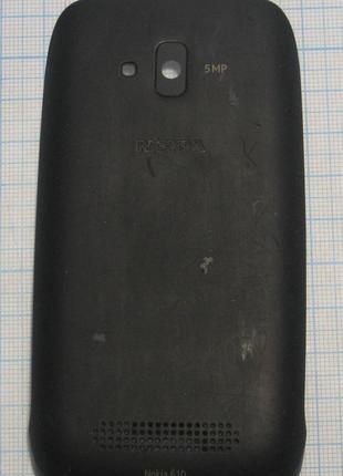 Задня кришка для Nokia 610 чорна б/в