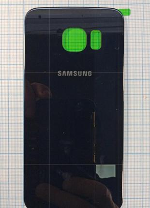 Задня кришка для Samsung G925F Galaxy S6 EDGE чорна