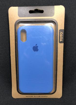 Чохол-накладка TOTO Silicone Case Apple iPhone XR Deep Blue