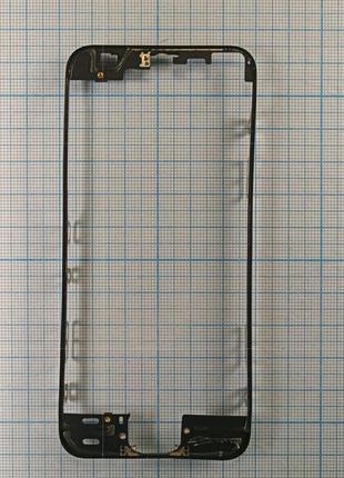Рамка з термоклеєм iPhone 5s black OR LCD