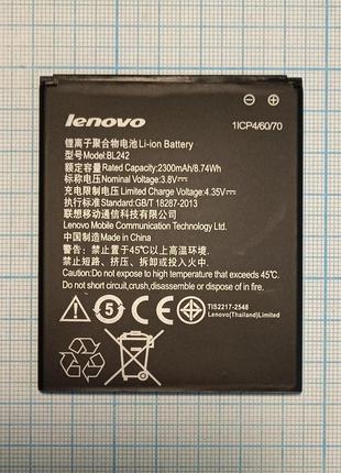 Акумулятор Lenovo (BL242) A6000/K3/A2020/Vibe C 2300 mAh