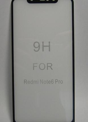 Захисне скло 5D Premium Xiaomi Redmi Note 6 Pro Black