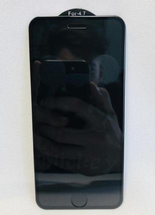 Захисне скло Hologram Mickey iPhone 6/6S Black