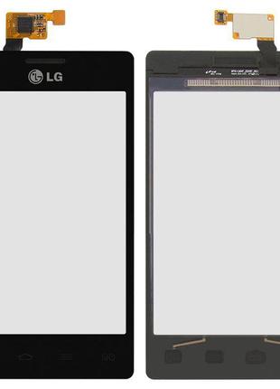 Сенсор (тачскрін) LG E615 Optimus L5 Dual (Чорний) Original*
