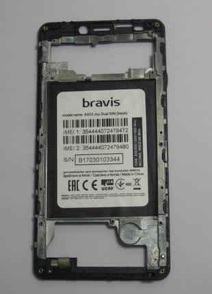 Bravis A503 Joy Dual SIM Рамка дисплея б/в