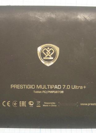 Prestigio Multipad 7.0 Ultra+ PMP3670B Задня кришка чорна (Ori...