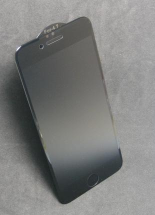 Захисне скло iPhone 6 6S матове Black