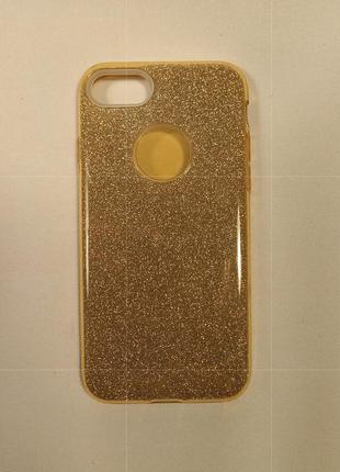 Чохол-накладка TOTO TPU Shine Case iPhone 7 / 8 Gold