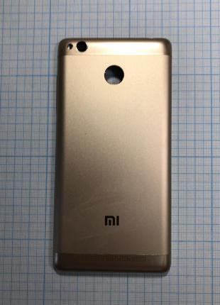 Задня кришка Xiaomi Redmi 3s gold