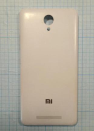 Задня кришка для Xiaomi Redmi Note 2 (TD-LTE 2015051) біла б/в