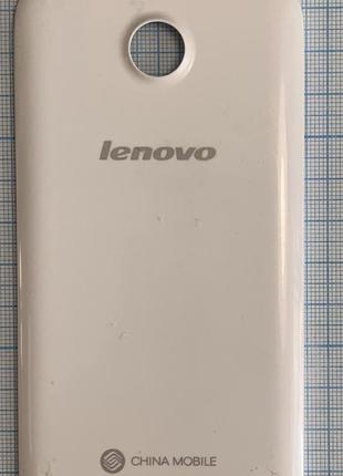 Задня кришка для Lenovo A398t Original біла б/в