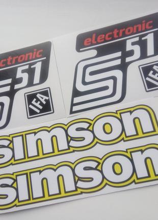 Наклейки Simson electronic