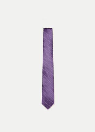 Чоловічій краватка в крапку із шовка zara