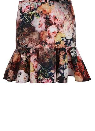 Симпатичная юбка в цветочек от moxito.
