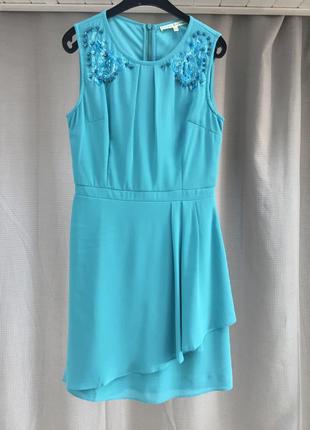 Нежно голубое платье от uttam boutique