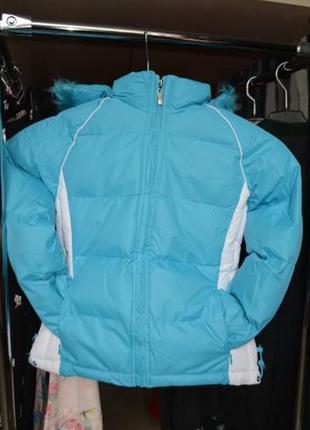 Зимняя термокуртка для девочки 6 лет