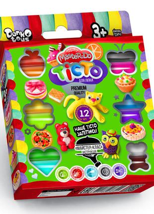 Тесто для лепки Master-Do DankO toys 12 цветов