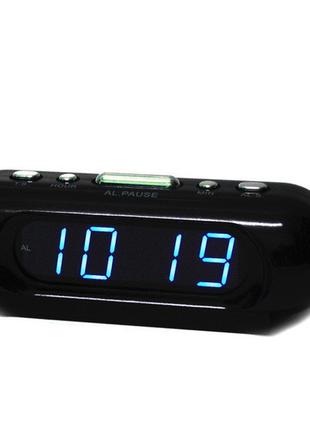 Настольный электронный часы VST - 716 офисные Чорные