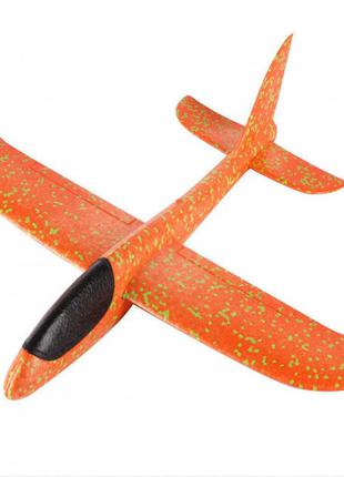 Детский самолет-планер 48х46 см Оранжевый