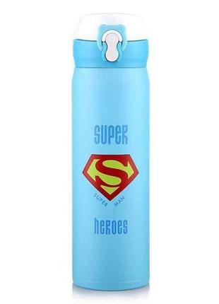 Термочашка (термос, термокухоль) Super Heroes Superman Суперме...