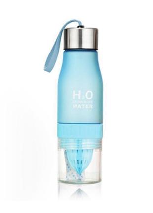 Бутылка для воды и напитков H2O с цитрусовой соковыжималкой 65...