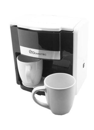 Капельная кофеварка Domotec MS-0706 с 2 чашками