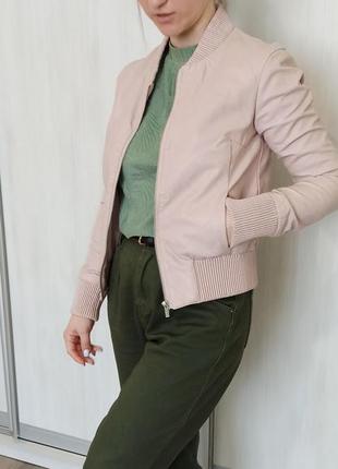 Куртка легкая нежно розовый цвет