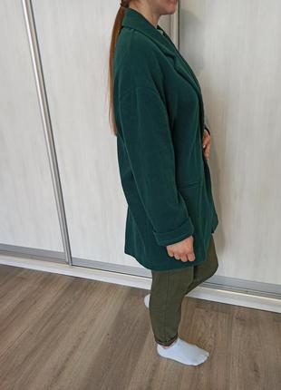 Пиджак оверсайс зеленый